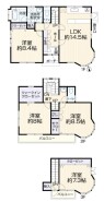 ゆとりある広さと独立性を大切にした設計が、日々の暮らしに穏やかな調和をもたらします。生活動線に配慮しつつ、各空間がそれぞれに寛ぎの時間を生み出す、心地よい広がりのある住空間をご体感ください