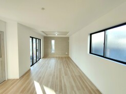 1号棟 家族が自然に集りそうな広さが魅力のＬＤＫ。
