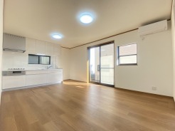 家族団らんの時間も増えそうな、くつろぎのＬＤＫ。
