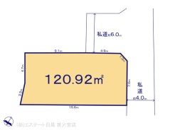1号地 図面と異なる場合は現況を優先
