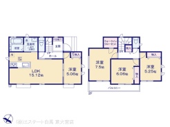 1-B号棟 図面と異なる場合は現況を優先