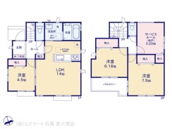 B号棟 図面と異なる場合は現況を優先