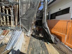 3号棟 基礎から完成済みの住まいまで、各工程をご確認いただけます。
