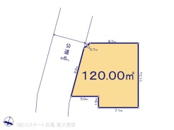 5号地 図面と異なる場合は現況を優先