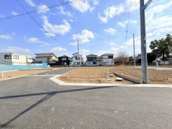 整然とした区画が、新しい暮らしを予感させる
