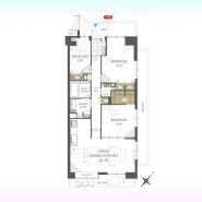 心地よい広がりを感じさせる、開放感あふれる住まい
