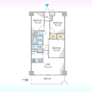 暮らしにゆとりをもたらす、心地よい空間構成
