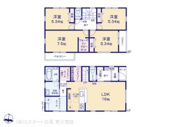 2号棟 図面と異なる場合は現況を優先