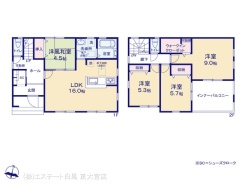 2号棟 図面と異なる場合は現況を優先