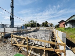 基礎から完成済みの住まいまで、各工程をご確認いただけます。
