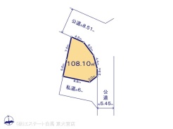 B号地 図面と異なる場合は現況を優先