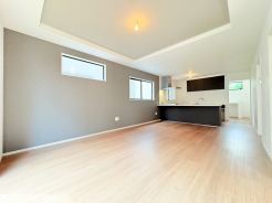 リビング空間にこだわりたい方に、見ていただきたい住宅です。