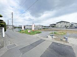 1号地 配置と間取り次第で、たくさんの活用方法が見つかりそうな広さ。
