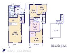 2号棟 図面と異なる場合は現況を優先