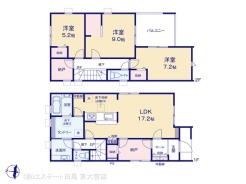 2号棟 図面と異なる場合は現況を優先