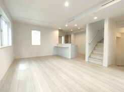 家族団らんの時間も増えそうな、くつろぎのＬＤＫ。
