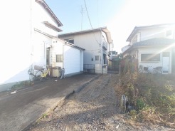 奥まった立地ながら、その分通行人等の目にも触れにくい建物配置。
