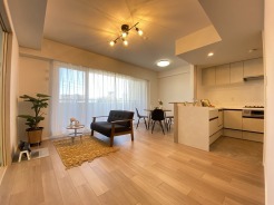 家族団らんの時間も増えそうな、くつろぎのＬＤＫ。
