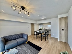 家族団らんの時間も増えそうな、くつろぎのＬＤＫ。
