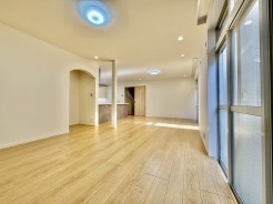 家族団らんの時間も増えそうな、くつろぎのＬＤＫ。
