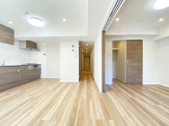 家族団らんの時間も増えそうな、くつろぎのＬＤＫ。
