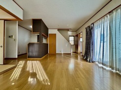 家族団らんの時間も増えそうな、くつろぎのＬＤＫ。
