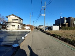南道路に面した住まいは、お客様の自慢になるかも知れません。
