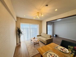 ご家族みんながゆったりくつろげる広々リビング。
