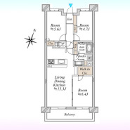 機能的な間取りが、日々の暮らしを豊かに彩ります
