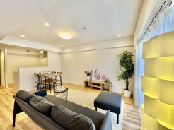 家族団らんの時間も増えそうな、くつろぎのＬＤＫ。
