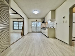 家族団らんの時間も増えそうな、くつろぎのＬＤＫ。
