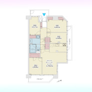 日常のシーンを豊かに彩る、機能的で温かみのある間取り
