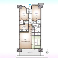 ゆとりある居住空間が、穏やかな日常を彩ります。機能的な間取りは、様々なライフスタイルに寄り添い、心満たされるひとときをお過ごしいただけるでしょう

