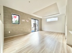 家族団らんの時間も増えそうな、くつろぎのＬＤＫ。
