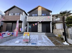 2号棟 完成物件だから、引っ越したあとの配置や動線も分かりやすい。
