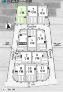 1号棟 カースペース並列2台駐車可能です。