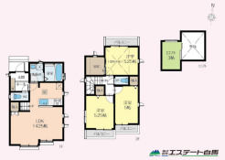 家族の顔が見えるリビングイン階段