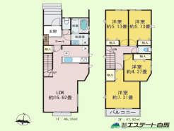 N号棟 家族の顔が見えるリビングイン階段