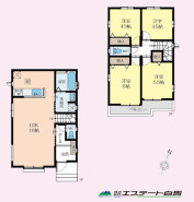 家族の顔が見えるリビングイン階段