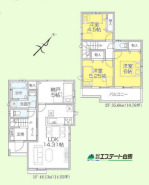 B号棟 間取り図
