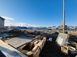 整備された大地に、確かな歩みを感じさせる風景
