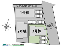 3号棟 カースペース並列２台可能です（車種による）