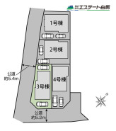 角地で日当たり良好です