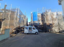 1号棟 五感で感じる、現地でしかわからない事も沢山ございます。周辺環境なども一緒にご案内いたしますのでお気軽にお問合せください。
