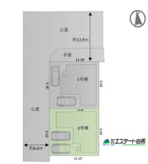 2号棟 区画図