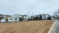 1号地 4区画造成工事中