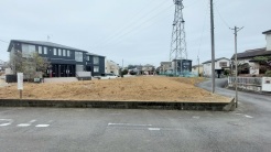 1号地 4区画造成工事中