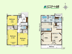 寛ぎの時間のプライバシーを守る２階リビングの間取り
