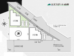 1号棟 区画図