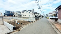 1号棟 五感で感じる、現地でしかわからない事も沢山ございます。周辺環境なども一緒にご案内いたしますのでお気軽にお問合せください。

